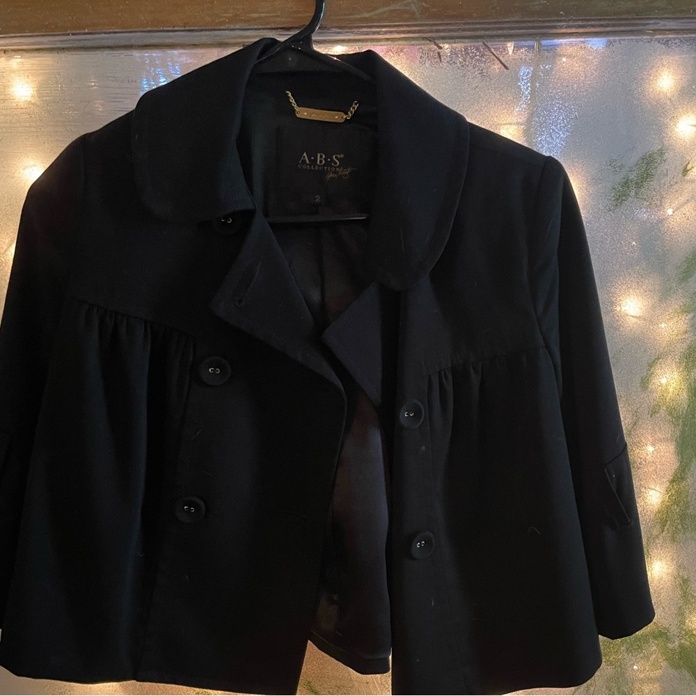 ADS short black blazer